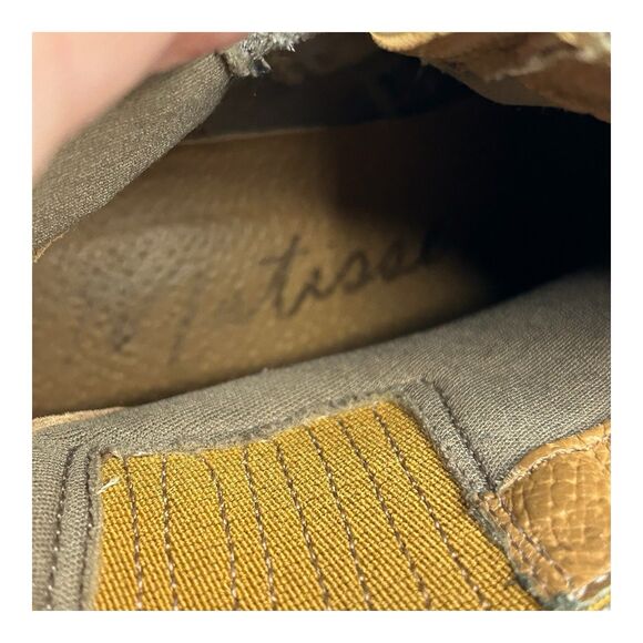 Matisse Nugent Leopard Calf Hair Leather Ankle Boots Booties Sz 7.5 Brown Ombre - Picture 12 of 16